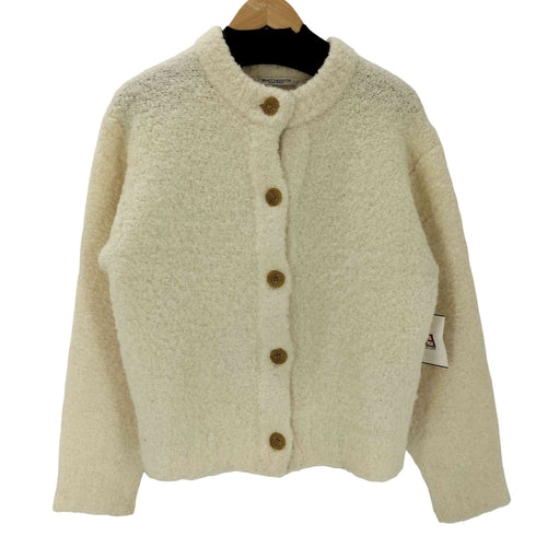 ビューティーアンドユースユナイテッドアローズ BEAUTY & YOUTH UNITED ARROWS ウールアルパカブレンド ブークレニットカーディガン レディース