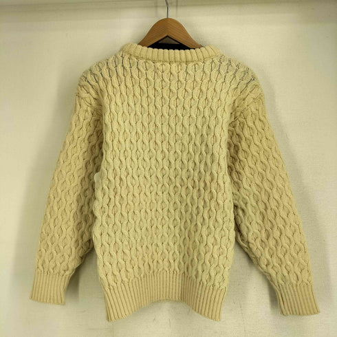 AMITA イタリア製 ウールケーブルニット セーター メンズ import:L