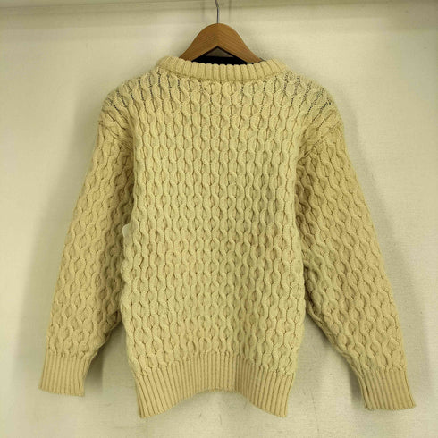 AMITA イタリア製 ウールケーブルニット セーター メンズ import:L