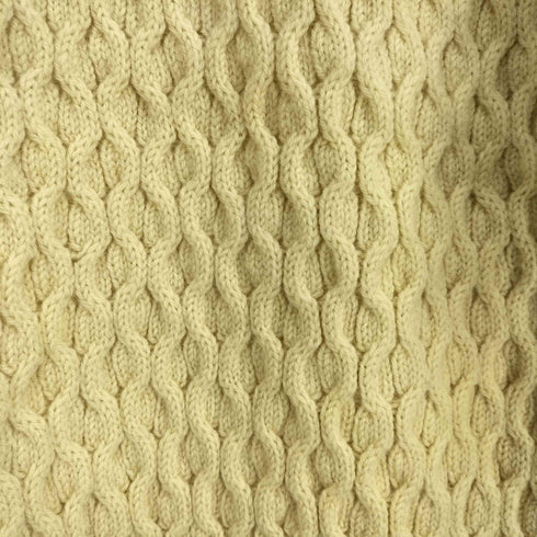 AMITA イタリア製 ウールケーブルニット セーター メンズ import:L