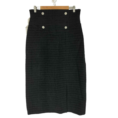ZHOUBAIZI ツイード マキシスリットスカート レディース JPN:XL