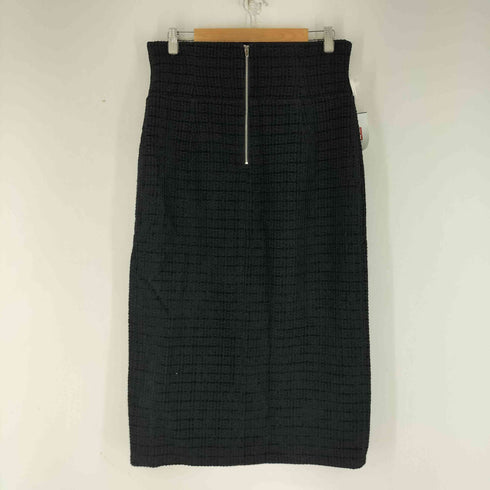ZHOUBAIZI ツイード マキシスリットスカート レディース JPN:XL