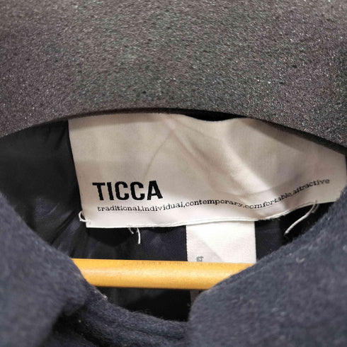 ティッカ TICCA ウール ダブル オーバー テントコート レディース FREE