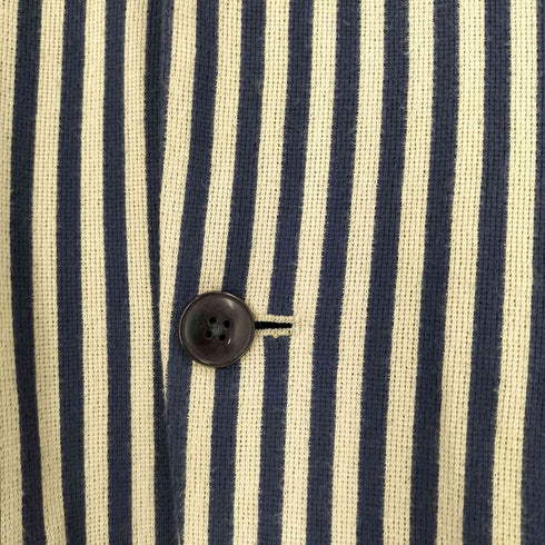 トゥモローランド TOMORROWLAND スウェット地 ストライプ 2Bテーラードジャケット メンズ JPN:46