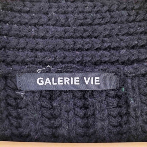 ギャルリーヴィー GALERIE VIE knit outer ニットガウンコート レディース FREE