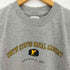 NAVAL ACADEMY GIFT SHOP USA製 シングルステッチ 霜降り ロゴプリント クルーネックカットソー メンズ import:S