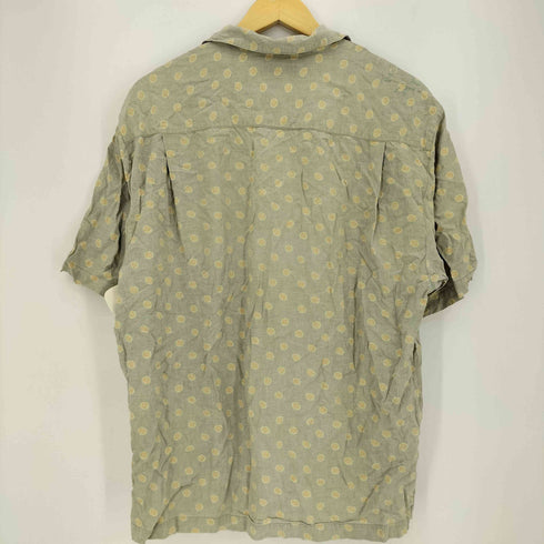 トミーバハマ Tommy Bahama 90-00s シルク100 総柄アロハシャツ メンズ import:M