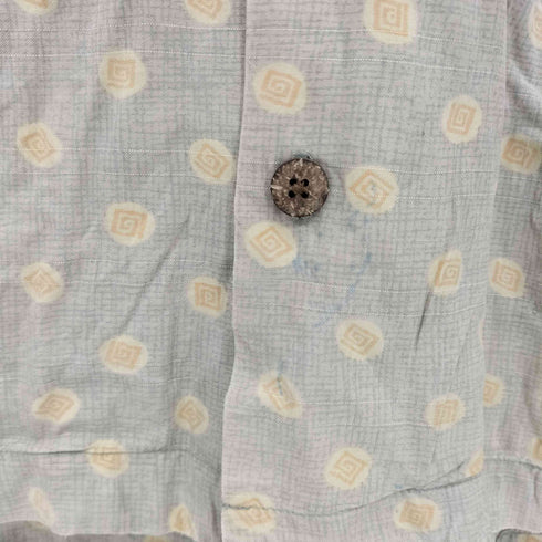 トミーバハマ Tommy Bahama 90-00s シルク100 総柄アロハシャツ メンズ import:M