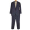 バーニーズニューヨーク BARNEYS NEWYORK MADISON SUPER 120S VITALE BARBERIS CANONICO ウール ストライプ 段返り 3Bテーラードジャケット ノータック スラックス セットアップ メンズ 46-03