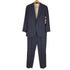バーニーズニューヨーク BARNEYS NEWYORK MADISON SUPER 120S VITALE BARBERIS CANONICO ウール ストライプ 段返り 3Bテーラードジャケット ノータック スラックス セットアップ メンズ 46-03