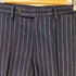 バーニーズニューヨーク BARNEYS NEWYORK MADISON SUPER 120S VITALE BARBERIS CANONICO ウール ストライプ 段返り 3Bテーラードジャケット ノータック スラックス セットアップ メンズ 46-03