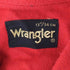 ラングラー Wrangler イタリア製 コットンシャツ メンズ 13/34cm