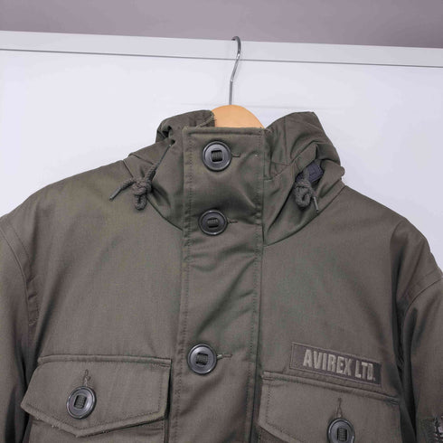 アヴィレックス AVIREX N-1 中綿 フーデッドジャケット メンズ JPN:XL