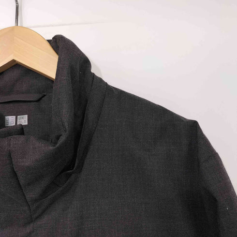ユニクロ UNIQLO ハイブリッドダウンコート Lサイズ グレー メンズ JPN:L