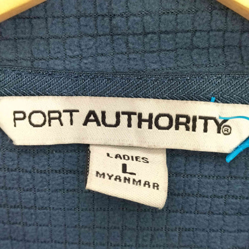 ポートオーソリティ Port Authority 企業ロゴ刺繍 ジップアップ ブルゾン レディース import:L