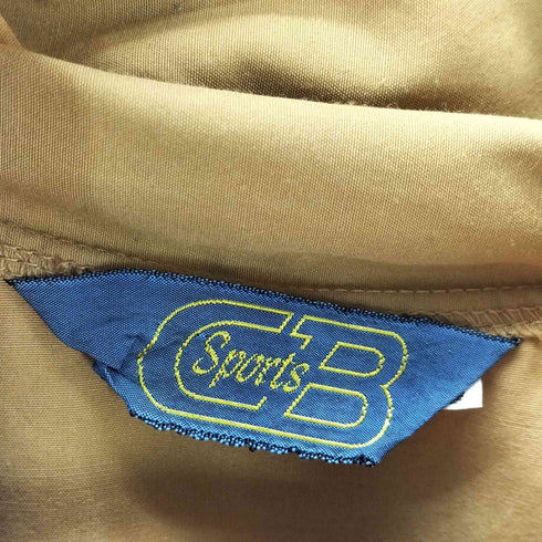 90S CB SPORTS 三角タグ カンガルーポケット 異素材切替 ハーフジップ アノラック パーカー ジャケット メンズ import:S