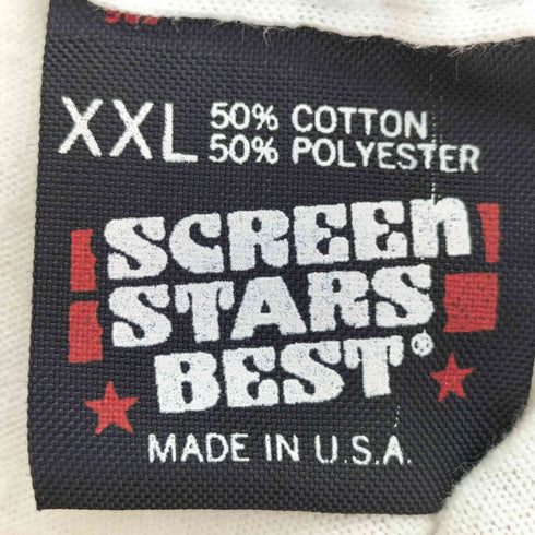 スクリーンスターズ SCREEN STARS 90s USA製 シングルステッチ コットンポリ CHRYSLER 300 CLUB 半袖 Tシャツ メンズ import:XXL
