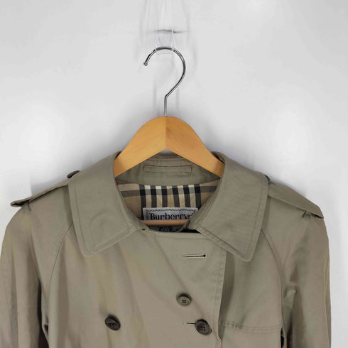 バーバリーズ BURBERRYS 裏地ノバチェック 玉虫 トレンチコート レディース 85 95 160