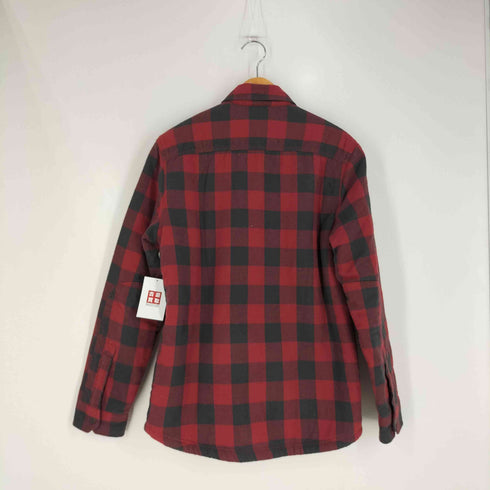 エルエルビーン L.L.Bean 裏地ボア ブロックチェック シャツジャケット メンズ S-REG
