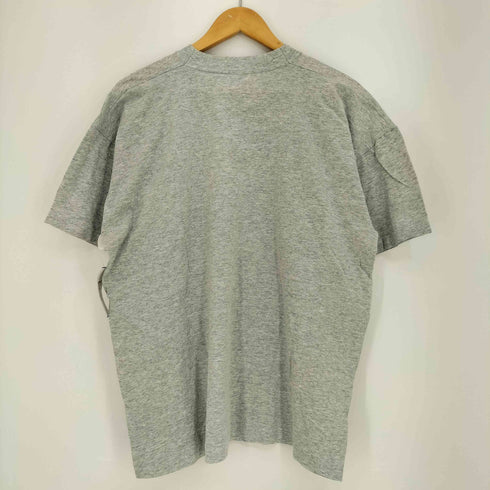 スクリーンスターズ SCREEN STARS 80s シングルステッチ 霜降り ENGLISH OPENING SCHOOL プリント クルーネック半袖 Tシャツ ボックス メンズ import:XL