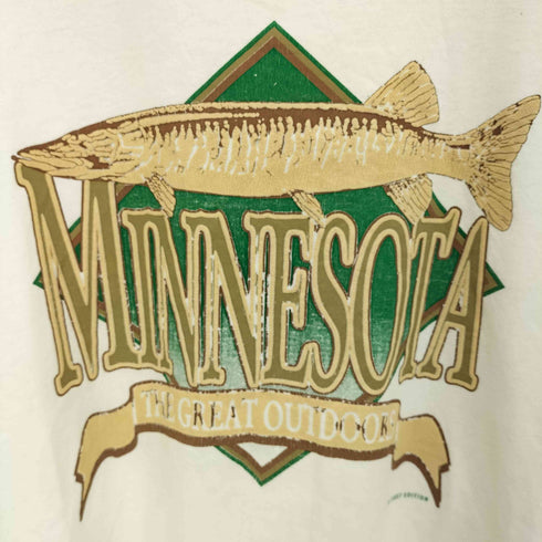 ジャージーズ JERZEES 90s コットンポリ MINNESOTA 半袖Tシャツ メンズ import:XL