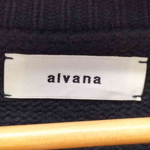 アルヴァナ alvana YAK WOOL PO KNIT MADE IN JAPAN メンズ JPN:2