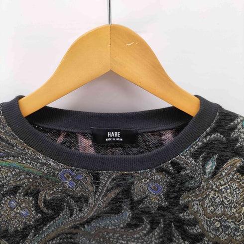 ハレ HARE レトロペイズリージャガードスウェット メンズ FREE