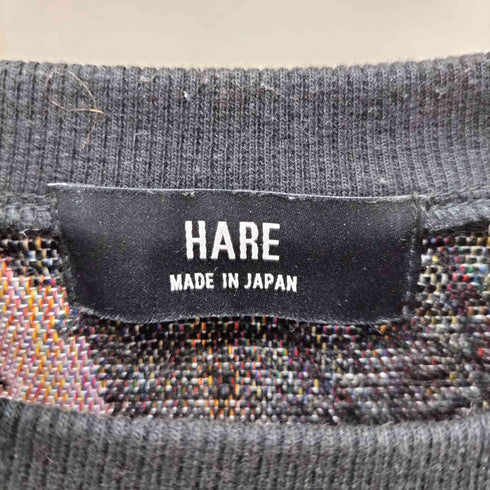 ハレ HARE レトロペイズリージャガードスウェット メンズ FREE