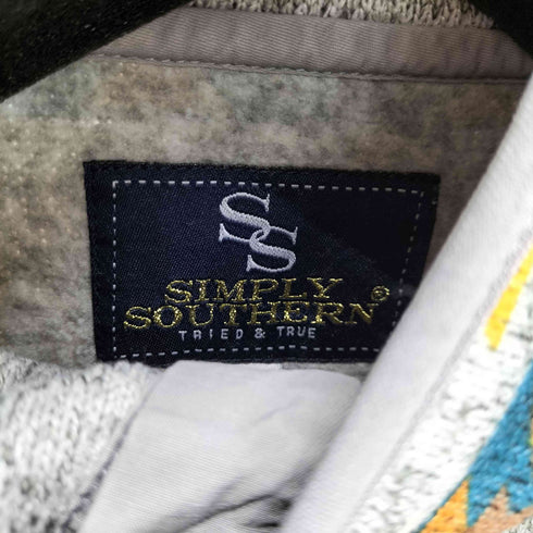 simply southern 総柄スナップT メンズ JPN:M