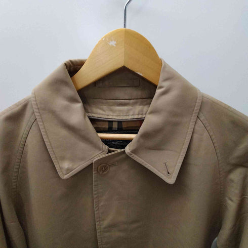 バーバリーズ BURBERRYS 90S 英国製 裏地ノバチェック バルマカーン ステンカラーコート メンズ