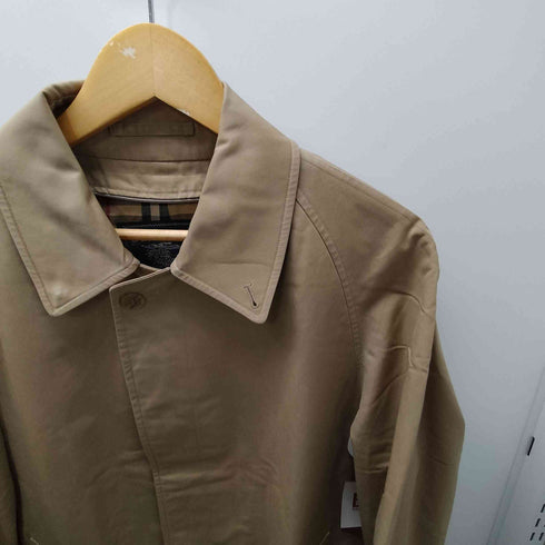 バーバリーズ BURBERRYS 90S 英国製 裏地ノバチェック バルマカーン ステンカラーコート メンズ