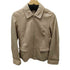 Lamb Leather Lacket 羊革 ラムレザー シングル ジップ アップ ライダース ジャケット レディース import:M