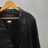 French fabric Lamb Leather Chester Long Coat フランス製 生地 羊革 ラムレザー チェスター ロング コート レディース 15