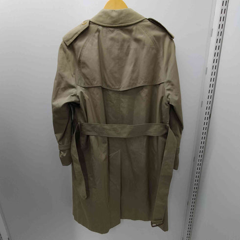 バーバリーズ BURBERRYS 70-80S 英国製 MARUZEN 丸善別注 裏地ノバチェック 玉蟲 トレンチコート メンズ