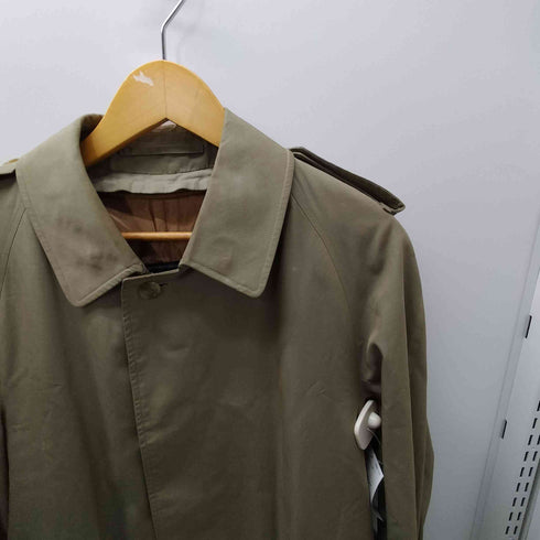 バーバリーズ BURBERRYS 70-80S 英国製 MARUZEN 丸善別注 裏地ノバチェック 玉蟲 トレンチコート メンズ