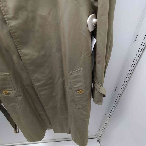 バーバリーズ BURBERRYS 70-80S 英国製 MARUZEN 丸善別注 裏地ノバチェック 玉蟲 トレンチコート メンズ