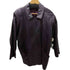 Double Breasted Lamb Leather Balmacaan Coat 羊革 ラムレザー ダブル バルマカーン ステンカラーコート レディース import:M