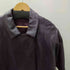 Double Breasted Lamb Leather Balmacaan Coat 羊革 ラムレザー ダブル バルマカーン ステンカラーコート レディース import:M