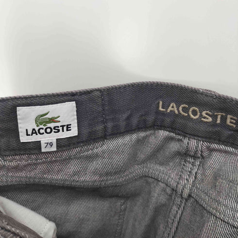 ラコステ LACOSTE ブラックデニムパンツ メンズ 79