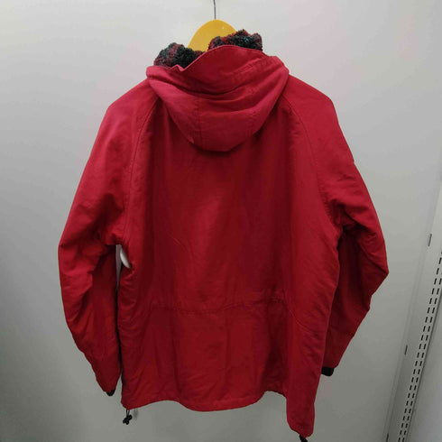 エルエルビーン L.L.Bean 90S 裏地ボアチェック リップストップ マウンテン パーカー レディース import:M