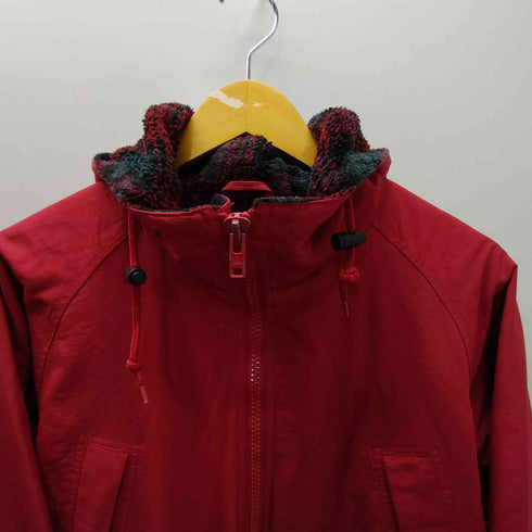 エルエルビーン L.L.Bean 90S 裏地ボアチェック リップストップ マウンテン パーカー レディース import:M