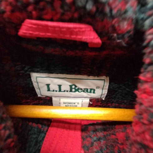 エルエルビーン L.L.Bean 90S 裏地ボアチェック リップストップ マウンテン パーカー レディース import:M