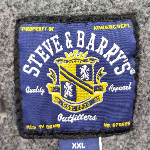 steve & barrys ダメージ加工リメイク army スウェット メンズ XXL