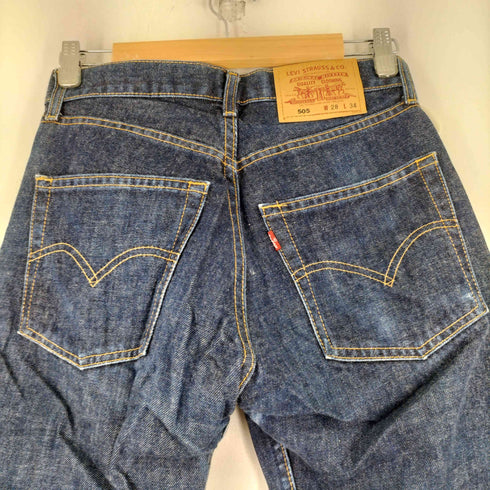 リーバイス LEVI STRAUSS&CO 505 ストレートデニムパンツ メンズ W28 L34