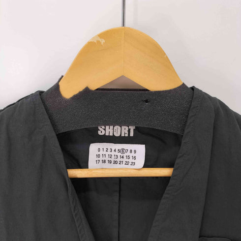 メゾンマルジェラ Maison Margiela MM6 SHORT ここのえ期 ノーカラーテーラードジャケット レディース 40