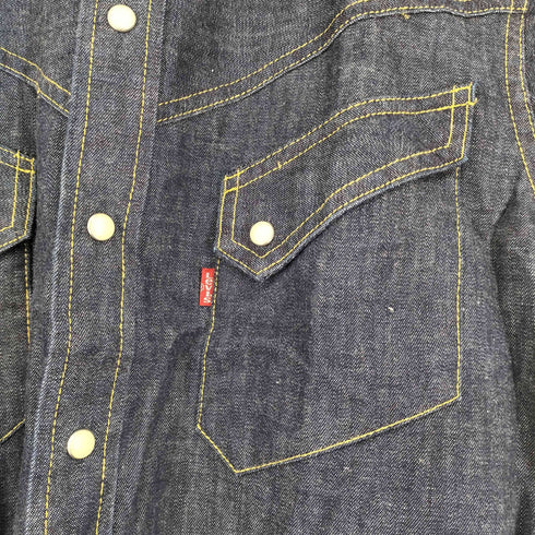 リーバイス Levis L/S ウエスタン デニムシャツ メンズ JPN:S