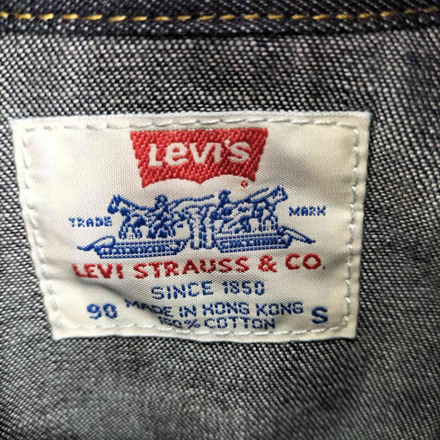 リーバイス Levis L/S ウエスタン デニムシャツ メンズ JPN:S