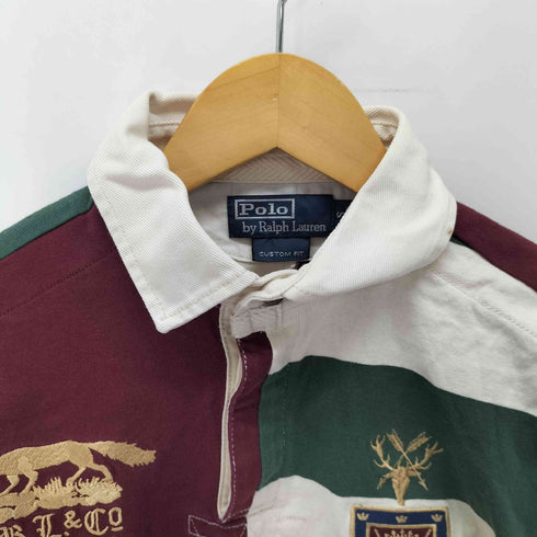 ポロバイラルフローレン Polo by RALPH LAUREN custom fit クレイジーパターン ラガーシャツ メンズ import:S