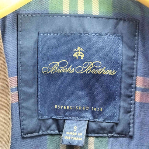 ブルックスブラザーズ BROOKS BROTHERS 襟コーデュロイ 裏地チェック キルティング ジャケット メンズ import:S