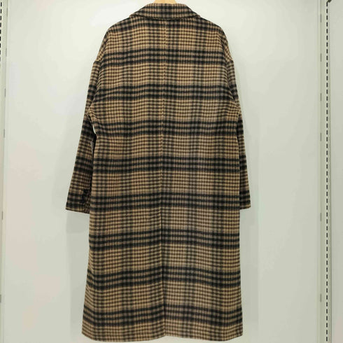 A.S.M / ADMIX ウール シャギー オーバーサイズ ロング丈 チェスター コート メンズ import:M